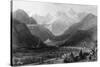 Bagneres de Luchon-Thomas Allom-Stretched Canvas