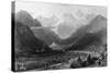 Bagneres de Luchon-Thomas Allom-Stretched Canvas