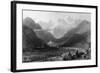 Bagneres de Luchon-Thomas Allom-Framed Art Print