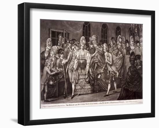 Bagnigge Wells, St Pancras, London, 1772-J Sanders-Framed Giclee Print