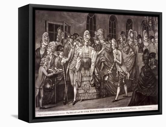 Bagnigge Wells, St Pancras, London, 1772-J Sanders-Framed Stretched Canvas