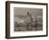 Bagozzo, Off the Arsenal, Venice, Murano in the Distance-Edward William Cooke-Framed Premium Giclee Print