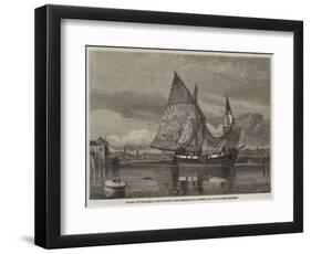 Bagozzo, Off the Arsenal, Venice, Murano in the Distance-Edward William Cooke-Framed Premium Giclee Print