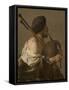 Bagpipe Player, 1624-Hendrick Ter Brugghen-Framed Stretched Canvas