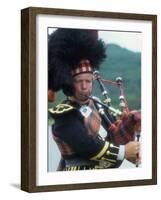 Bagpipe Player, Scotland-Peter Adams-Framed Photographic Print