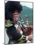 Bagpipe Player, Scotland-Peter Adams-Mounted Photographic Print