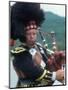 Bagpipe Player, Scotland-Peter Adams-Mounted Photographic Print