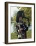 Bagpiper, Scotland, United Kingdom, Europe-Nigel Francis-Framed Photographic Print