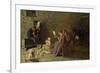 Bagpipers of Brianza, C. 1883-1885-Giovanni Segantini-Framed Giclee Print