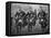 Bagpipers of the 1st Scots Guards-null-Framed Stretched Canvas