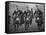 Bagpipers of the 1st Scots Guards-null-Framed Stretched Canvas