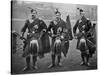 Bagpipers of the 1st Scots Guards-null-Stretched Canvas