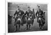 Bagpipers of the 1st Scots Guards-null-Framed Photographic Print