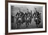 Bagpipers of the 1st Scots Guards-null-Framed Photographic Print