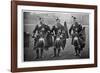 Bagpipers of the 1st Scots Guards-null-Framed Photographic Print