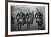 Bagpipers of the 1st Scots Guards-null-Framed Photographic Print