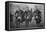 Bagpipers of the 1st Scots Guards-null-Framed Stretched Canvas