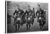 Bagpipers of the 1st Scots Guards-null-Stretched Canvas
