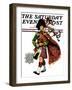 "Bagpipes," Saturday Evening Post Cover, September 10, 1932-Edgar Franklin Wittmack-Framed Giclee Print