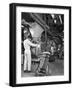 Bags Being Filled at the Spillers Animal Foods Plant, Gainsborough, Lincolnshire, 1962-Michael Walters-Framed Photographic Print