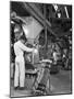 Bags Being Filled at the Spillers Animal Foods Plant, Gainsborough, Lincolnshire, 1962-Michael Walters-Mounted Photographic Print