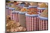 Bags of Herbs and Spices for Sale in Souk in the Old Quarter, Medina, Marrakesh, Morocco-Stephen Studd-Mounted Photographic Print