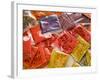 Bags of Powdered Dyes at the Mercado Hidalgo, Guanajuato, Mexico-Julie Eggers-Framed Photographic Print