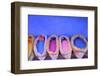 Bags of Powdered Pigment to Make Paint, Chefchaouen, Morocco, North Africa-Neil Farrin-Framed Photographic Print