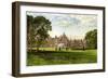 Bagshot Park, Surrey, Home of the Duke of Connaught, C1880-Benjamin Fawcett-Framed Giclee Print
