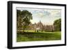 Bagshot Park, Surrey, Home of the Duke of Connaught, C1880-Benjamin Fawcett-Framed Giclee Print