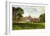 Bagshot Park, Surrey, Home of the Duke of Connaught, C1880-Benjamin Fawcett-Framed Giclee Print