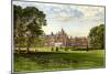 Bagshot Park, Surrey, Home of the Duke of Connaught, C1880-Benjamin Fawcett-Mounted Giclee Print