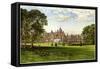 Bagshot Park, Surrey, Home of the Duke of Connaught, C1880-Benjamin Fawcett-Framed Stretched Canvas