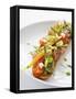 Baguette with Ham, Grilled Vegetables and Pesto-Herbert Lehmann-Framed Stretched Canvas