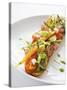 Baguette with Ham, Grilled Vegetables and Pesto-Herbert Lehmann-Stretched Canvas