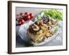 Baguette with Mushrooms and Onions-null-Framed Photographic Print