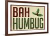 Bah Humbug! Holiday-null-Framed Art Print
