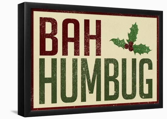 Bah Humbug!-null-Framed Poster