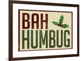 Bah Humbug!-null-Framed Poster