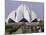 Baha'I House of Worship, Lotus Temple, Delhi, India, Asia-null-Mounted Photographic Print