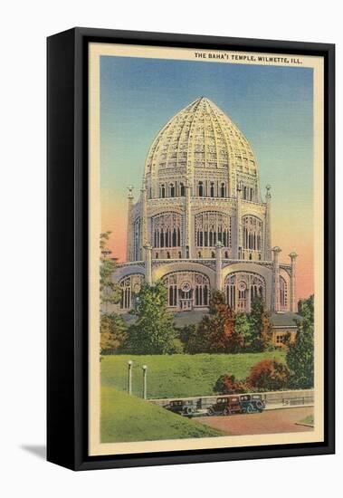 Baha'I Temple, Wilmette, Illinois-null-Framed Stretched Canvas