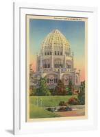 Baha'I Temple, Wilmette, Illinois-null-Framed Art Print