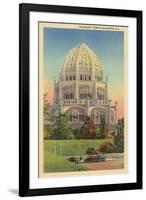 Baha'I Temple, Wilmette, Illinois-null-Framed Art Print