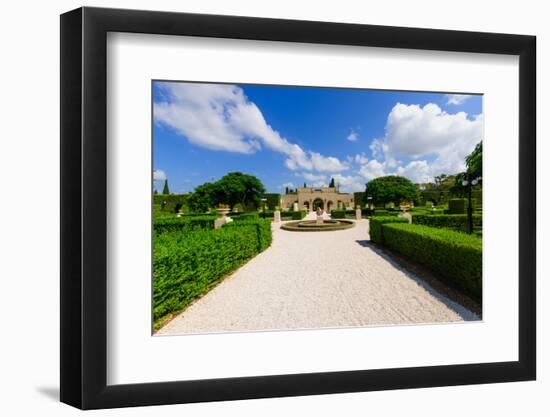 Bahai Gardens, Acre-RnDmS-Framed Photographic Print