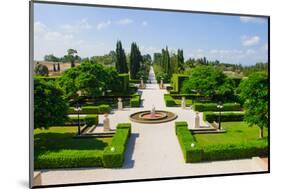 Bahai Gardens, Acre-RnDmS-Mounted Photographic Print