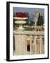 Bahai Gardens and Shrine, with Temple in the Background, Haifa, Israel, Middle East-Eitan Simanor-Framed Photographic Print