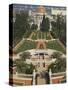 Bahai Shrine and Gardens, Haifa, Israel, Middle East-Eitan Simanor-Stretched Canvas