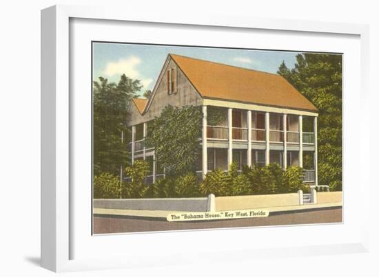 Bahama House, Key West, Florida-null-Framed Art Print