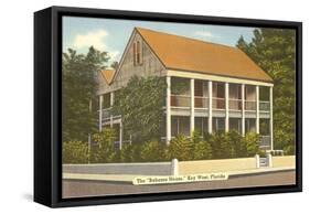 Bahama House, Key West, Florida-null-Framed Stretched Canvas