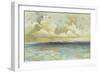 Bahama Island Light, 1883-Thomas Moran-Framed Giclee Print